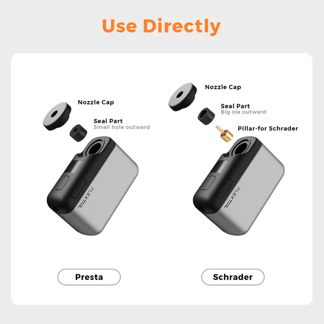 Велосипедний міні насос електричний Flextail Tiny Bike Pump Pro, 120 PSI — Photo 42