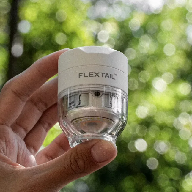 Насос-фонарь кемпинговый Flextail Tiny Pump 3X, белый — Photo 1