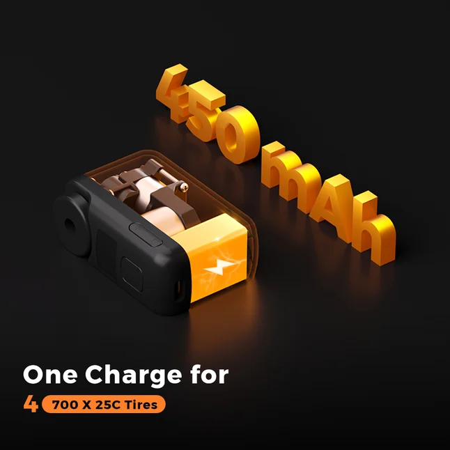 Велосипедний міні насос електричний Flextail Tiny Bike Pump Pro, 120 PSI — Photo 38