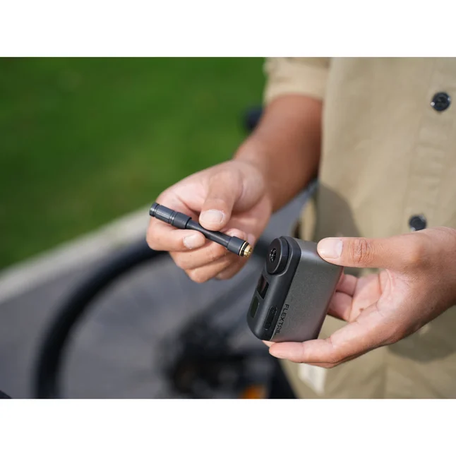 Велосипедний міні насос електричний Flextail Tiny Bike Pump Pro, 120 PSI — Photo 12