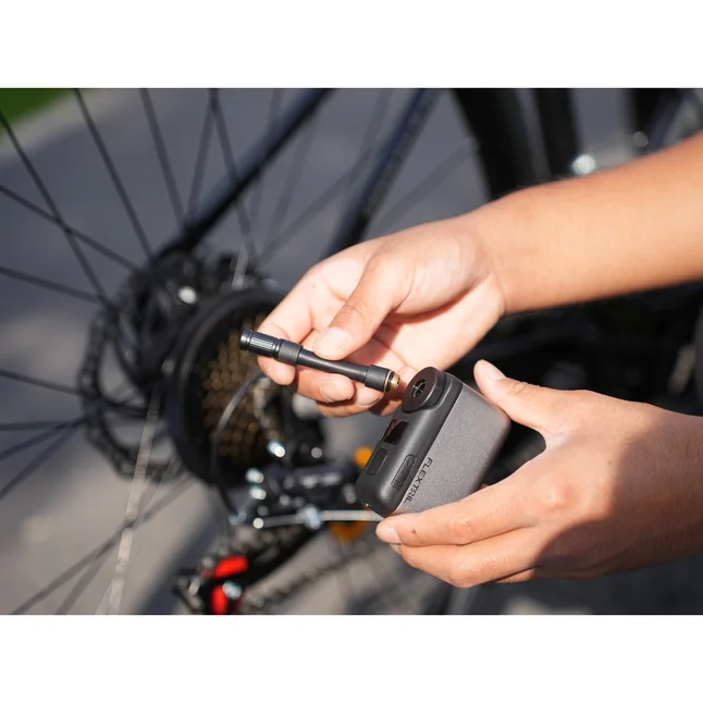 Велосипедний міні насос електричний Flextail Tiny Bike Pump Pro, 120 PSI — Photo 15