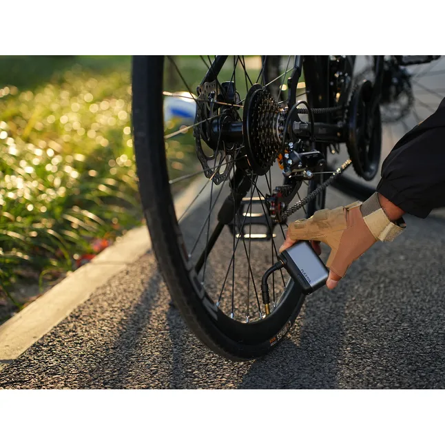 Велосипедний міні насос електричний Flextail Tiny Bike Pump Pro, 120 PSI — Photo 29