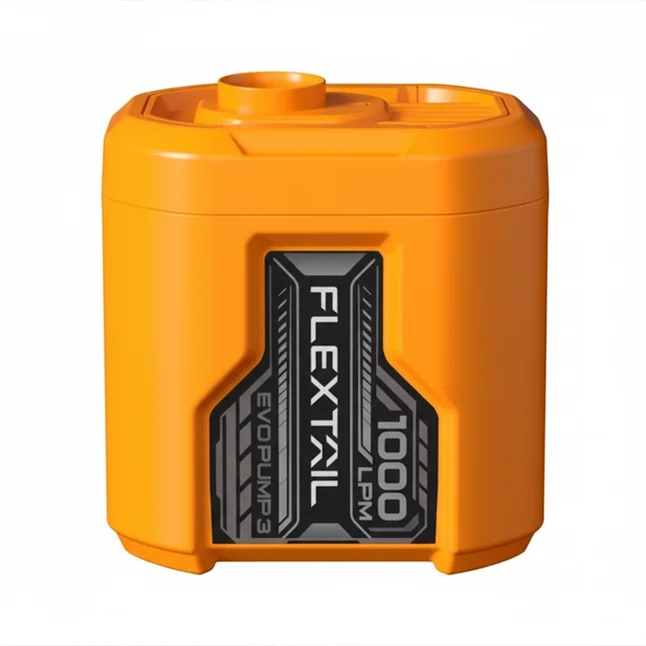 Портативный воздушный насос Flextail Evo Pump 3, 1000 л/мин, оранжевый — Photo 1