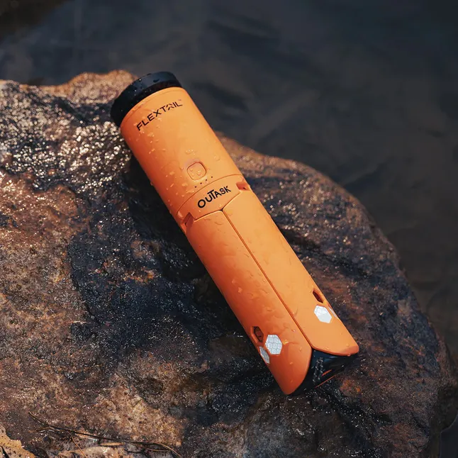 Ліхтар телескопічний на тринозі Flextail Evo Lantern, помаранчевий — Photo 1