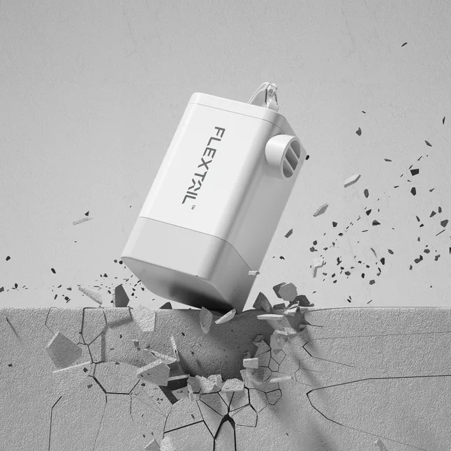 Насос-ліхтар-powerbank кемпінговий Flextail Max Pump 2 Plus, білий — Photo 11