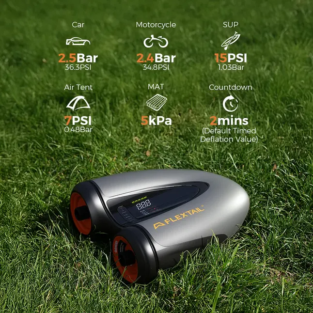 Насос кемпінговий для накачування човнів, сапів, Flextail Evo Sup Pump Pro, чорний — Photo 1