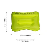 Надувна подушка Flextail Tiny Pillow, зелений — Photo 7
