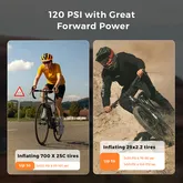 Велосипедний міні насос електричний Flextail Tiny Bike Pump Pro, 120 PSI — Photo 79
