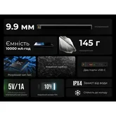 УМБ Vollyc by Flextail powerbank Zero Power 10000 mAh, 22,5W, 3A, Fast Charge — Photo 18