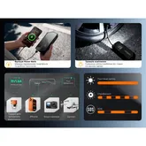 Насос-ліхтар-powerbank автомобільний Vollyc Evo Tire Pump by Flextail, 150 PSI, 1500 mAh — Photo 16